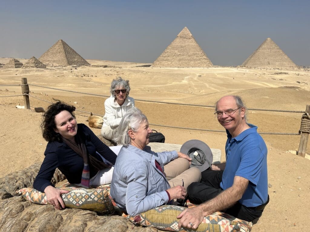 lounging at 9 Pyramids View February 2024