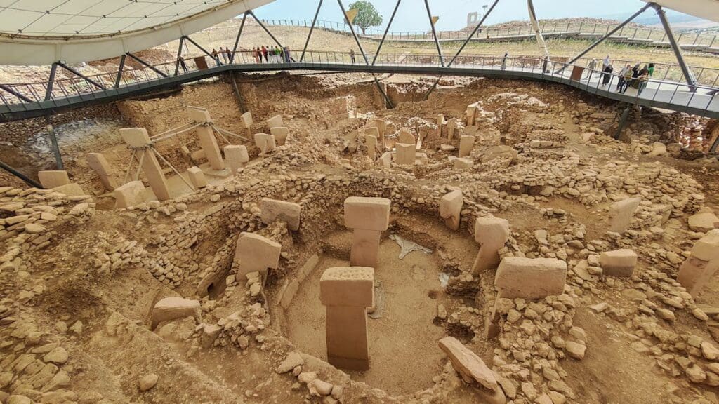 photo of gobekli tepe